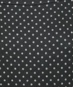 Emporio Armani Black Polka Dots Printed Knit Tank Top S For Women -Emporio Armani sale luxury women emporio armani used clothes p668388 002