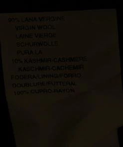 Emporio Armani Navy Blue Wool Belted Blazer L For Women -Emporio Armani sale luxury women emporio armani used clothes p672245 002