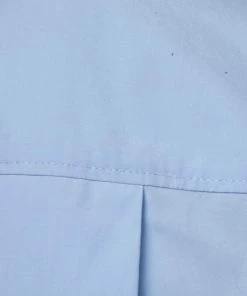 Emporio Armani Light Blue Cotton Button Front Shirt M For Women -Emporio Armani sale luxury women emporio armani used clothes p688724 005