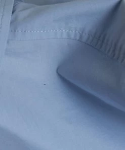 Emporio Armani Light Blue Cotton Button Front Shirt M For Women -Emporio Armani sale luxury women emporio armani used clothes p688724 009