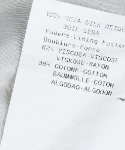 Emporio Armani Beige Silk Pleated Maxi Skirt M For Women -Emporio Armani sale luxury women emporio armani used clothes p68942 0007