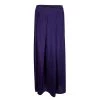 Emporio Armani Purple Silk Pleated Maxi Skirt S For Women