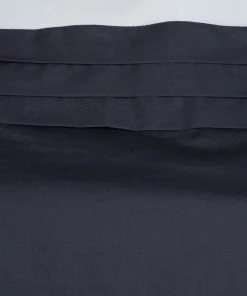 Emporio Armani Grey Cotton Pleat Detail Cap Sleeve Top L For Women -Emporio Armani sale luxury women emporio armani used clothes p70809 004