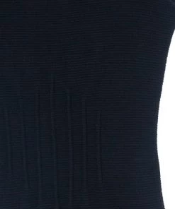 Emporio Armani Fitted Ruffle Hem Dress S For Women -Emporio Armani sale luxury women emporio armani used clothes p7277 008