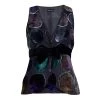 Emporio Armani Multicolor Devore Abstract Print Bow Detail Sleeveless Top S For Women