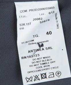 Emporio Armani Multicolor Devore Abstract Print Bow Detail Sleeveless Top S For Women -Emporio Armani sale luxury women emporio armani used clothes p74589 0006