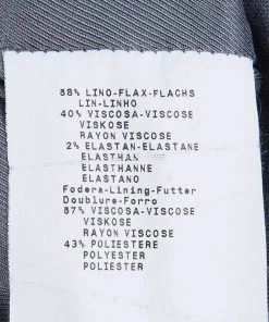 Emporio Armani Grey Sleevless Fitted Shift Dress M For Women -Emporio Armani sale luxury women emporio armani used clothes p74647 006