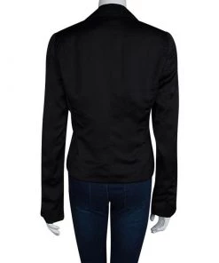 Emporio Armani Black Tailored Blazer M For Women -Emporio Armani sale luxury women emporio armani used clothes p77577 003