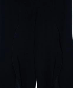 Emporio Armani Wide-Leg Ruffle Trousers M For Women -Emporio Armani sale luxury women emporio armani used clothes p9288 0007