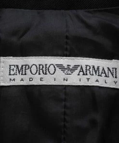 Emporio Armani Black Tailored Skirt Suit S For Women -Emporio Armani sale luxury women emporio armani used clothes p95623 0004