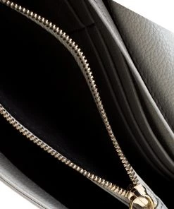 Emporio Armani Grey Leather Chain Crossbody Bag For Women -Emporio Armani sale luxury women emporio armani used handbags p193403 008