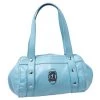 Emporio Armani Light Blue Leather Logo Bowler Bag For Women -Emporio Armani sale luxury women emporio armani used handbags p237690 005