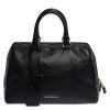 Emporio Armani Black Leather Dome Satchel For Women -Emporio Armani sale luxury women emporio armani used handbags p284700 006