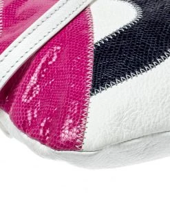 Emporio Armani Multicolor And Snakeskin Effect Leather Flap Crossbody Bag For Women -Emporio Armani sale luxury women emporio armani used handbags p358637 010