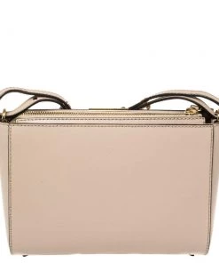Emporio Armani Old Rose Leather Crossbody Bag For Women -Emporio Armani sale luxury women emporio armani used handbags p385930 001