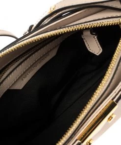 Emporio Armani Old Rose Leather Crossbody Bag For Women -Emporio Armani sale luxury women emporio armani used handbags p385930 007