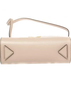 Emporio Armani Old Rose Leather Crossbody Bag For Women -Emporio Armani sale luxury women emporio armani used handbags p385930 011