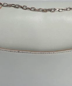 Emporio Armani Grey Leather Chain Shoulder Bag For Women -Emporio Armani sale luxury women emporio armani used handbags p472691 007