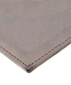 Emporio Armani Grey Leather Card Holder For Women -Emporio Armani sale luxury women emporio armani used handbags p533434 011