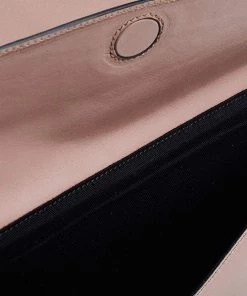 Emporio Armani Black Smooth Leather Clutch For Women -Emporio Armani sale luxury women emporio armani used handbags p586797 003