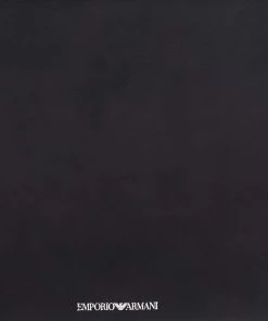 Emporio Armani Black Smooth Leather Clutch For Women -Emporio Armani sale luxury women emporio armani used handbags p586797 005