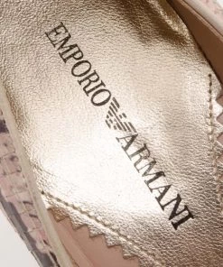 Emporio Armani Pink Python Pumps Size 38 For Women -Emporio Armani sale luxury women emporio armani used shoes p37072 006