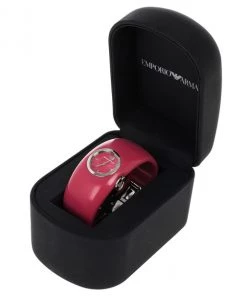 Emporio Armani Pink Resin AR0741 Women's Wristwatch 30MM For Women -Emporio Armani sale luxury women emporio armani used watches p15122 0006