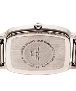 Emporio Armani Silver Stainless Steel Epsilon AR2495 Women's Wristwatch 24 Mm For Women -Emporio Armani sale luxury women emporio armani used watches p210168 001