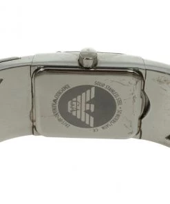 Emporio Armani Crystal Set Bangle Womens Wristwatch 20 MM For Women -Emporio Armani sale luxury women emporio armani used watches p25882 0005