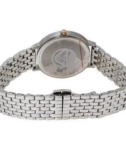 Emporio Armani White Stainless Steel Two-Hand AR80023 Wristwatch 32 Mm Set With Earrings And Bracelet For Women -Emporio Armani sale luxury women emporio armani used watches p355880 001