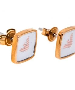 Emporio Armani White Stainless Steel Two-Hand AR80023 Wristwatch 32 Mm Set With Earrings And Bracelet For Women -Emporio Armani sale luxury women emporio armani used watches p355880 009