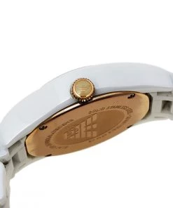 Emporio Armani Mother Of Pearl Ceramic Classic AR1418 Women's Wristwatch 35 Mm For Women -Emporio Armani sale luxury women emporio armani used watches p431857 003