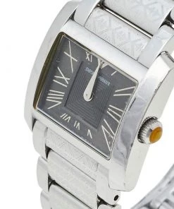 Emporio Armani Black Stainless Steel AR5708 Women's Wristwatch 27 Mm For Women -Emporio Armani sale luxury women emporio armani used watches p458117 1624943706 009