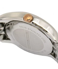 Emporio Armani Silver Two-Tone Stainless Steel AR1825 Women's Wristwatch 27 Mm For Women -Emporio Armani sale luxury women emporio armani used watches p480257 002