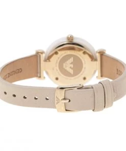 Emporio Armani Mother Of Pearl Ceramic TBar AR11041 Women's Wristwatch 32 Mm For Women -Emporio Armani sale luxury women emporio armani used watches p489033 009