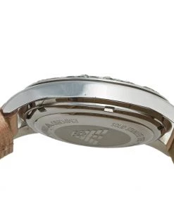 Emporio Armani Mother Of Pearl Stainless Steel Leather AR-0543 Women's Wristwatch 38 Mm For Women -Emporio Armani sale luxury women emporio armani used watches p557814 006