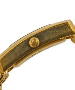 Emporio Armani Cream Gold Plated Stainless Steel AR0124 Women's Wristwatch 20 Mm For Women -Emporio Armani sale luxury women emporio armani used watches p564559 004