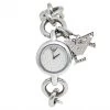 Emporio Armani Silver Stainless Steel Charm AR-5713 Women's Wristwatch 28 Mm For Women -Emporio Armani sale luxury women emporio armani used watches p577203 006 scaled