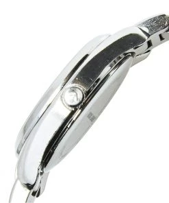 Emporio Armani Silver Stainless Steel Tazio AR6028 Women's Wristwatch 26 Mm For Women -Emporio Armani sale luxury women emporio armani used watches p595672 004