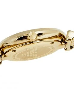 Emporio Armani Mother Of Pearl Yellow Gold Plated Stainless Steel AR1907 Women's Wristwatch 32 Mm For Women -Emporio Armani sale luxury women emporio armani used watches p597847 005