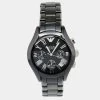 Emporio Armani Black Ceramic Stainless Steel AR1401 Women's Wristwatch 38 Mm For Women -Emporio Armani sale luxury women emporio armani used watches p626747 1650433733 008