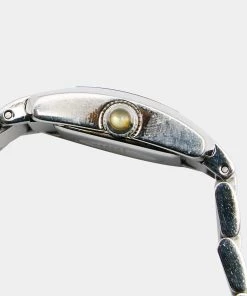 Emporio Armani Champagne Stainless Steel AR5709 Women's Wristwatch 27 Mm For Women -Emporio Armani sale luxury women emporio armani used watches p626757 003