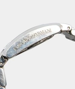 Emporio Armani Champagne Stainless Steel AR5709 Women's Wristwatch 27 Mm For Women -Emporio Armani sale luxury women emporio armani used watches p626757 004