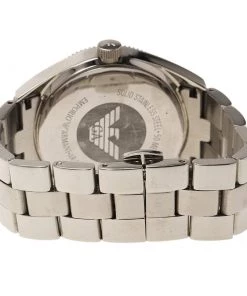 Emporio Armani AR-5781 Stainless Steel & Crystal Women's Wristwatch 39MM For Women -Emporio Armani sale luxury women emporio armani used watches p82460 005