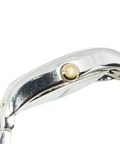 Emporio Armani Silver Two Tone Stainless Steel AR1845 Women's Wristwatch 27 Mm For Women 16 Emporio Armani Silver Two Tone Stainless Steel AR1845 Women's Wristwatch 27 Mm For Women -Emporio Armani sale luxury women versace used watches p585909 004