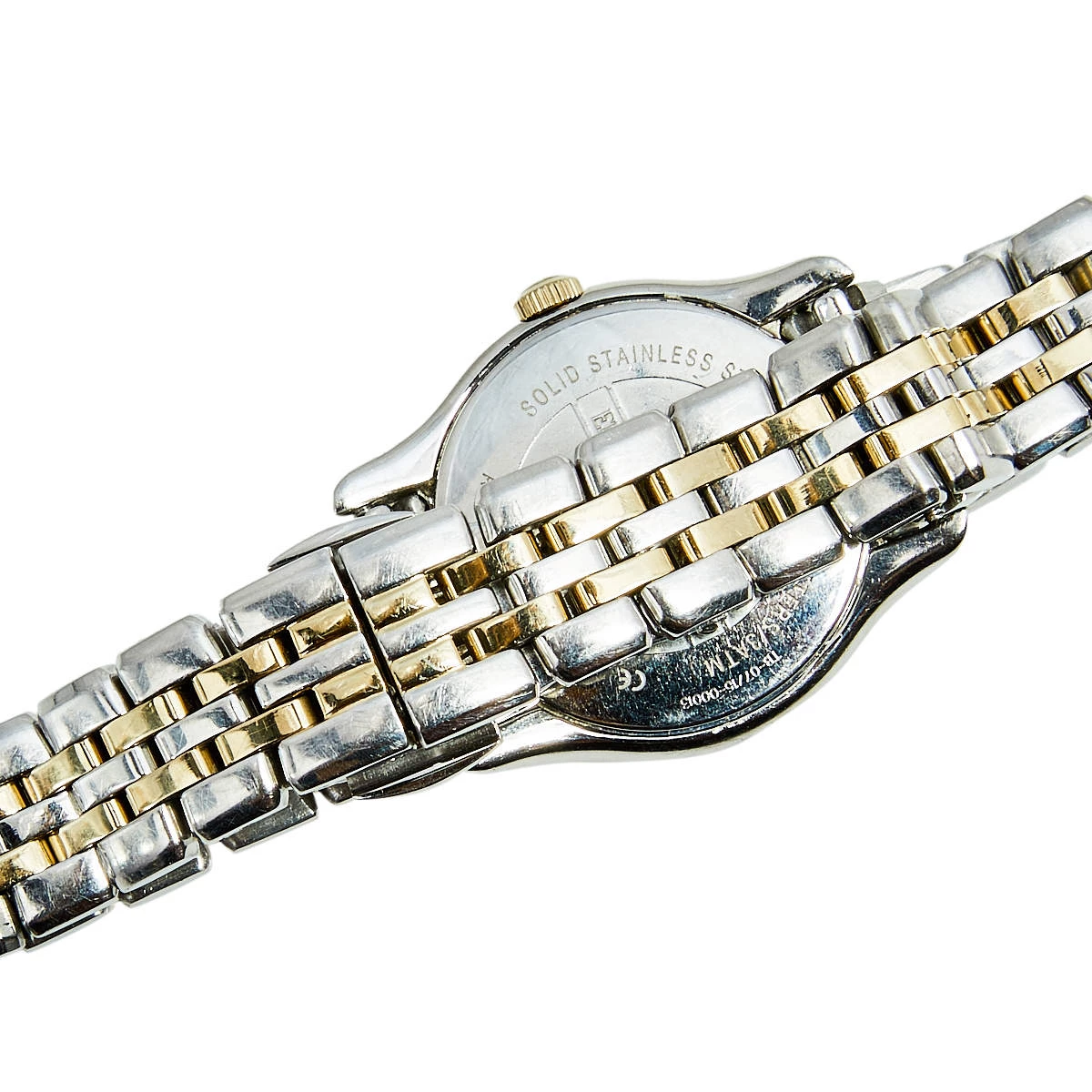 Emporio Armani Silver Two Tone Stainless Steel AR1845 Women's Wristwatch 27 Mm For Women 10 Emporio Armani Silver Two Tone Stainless Steel AR1845 Women's Wristwatch 27 Mm For Women - Image 8